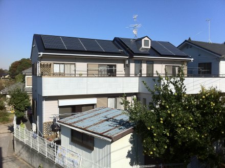 埼玉県　さいたま市見沼区染谷　長谷川さま邸　太陽光発電システム設置工事