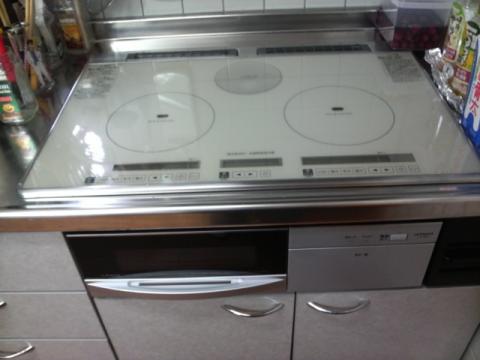 千葉県市川市T様邸　IHクッキングヒーター