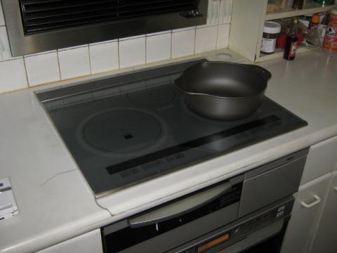 東京都調布市J様邸　IHクッキングヒーター