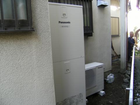神奈川県茅ヶ崎市I様邸　エコキュート