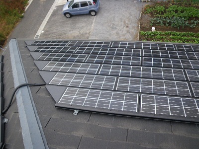 藤沢市　Y様邸　京セラ製太陽光発電ｼｽﾃﾑ施工