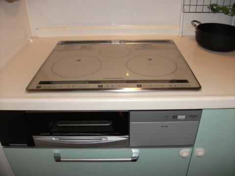 神奈川県横浜市O様邸　IHクッキングヒーター