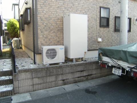 千葉県野田市S様邸　エコキュート
