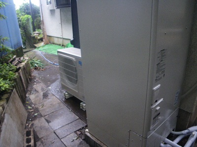 藤沢市　O様邸　三菱製エコキュート施工