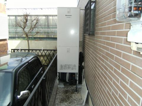 神奈川県藤沢市W様邸　エコキュート