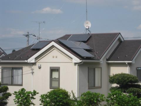 東京都町田市K様邸　太陽光発電システム
