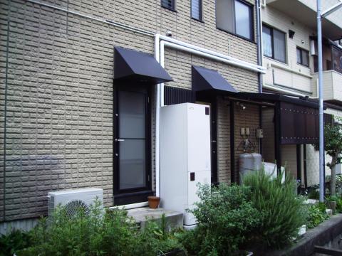 広島県福山市三吉町エコキュート設置工事