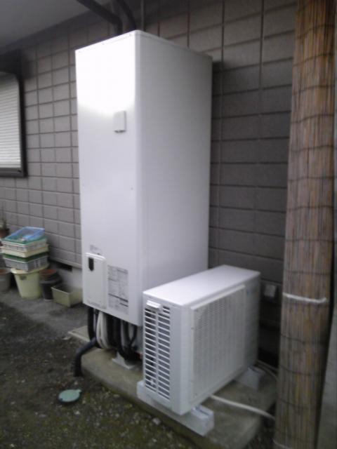 東京都青梅市Ｔ様邸《エコキュート設置》