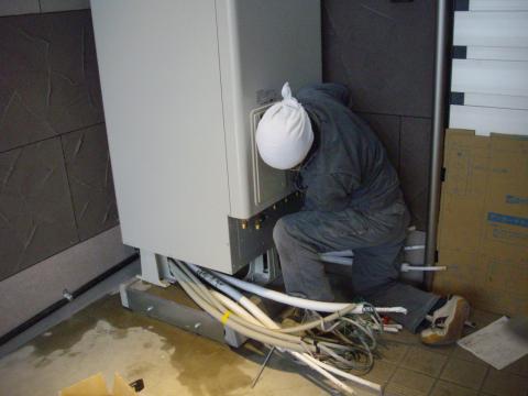 エコベースを使用しての設置