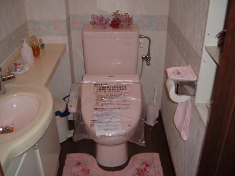 大阪府豊中市Ｋ様　ウォシュレット取付工事１