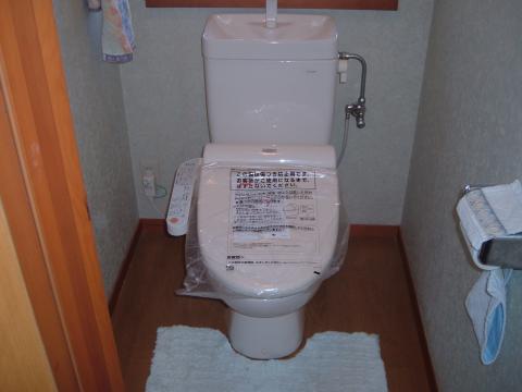 大阪府豊中市Ｋ様　ウォシュレット取付工事２