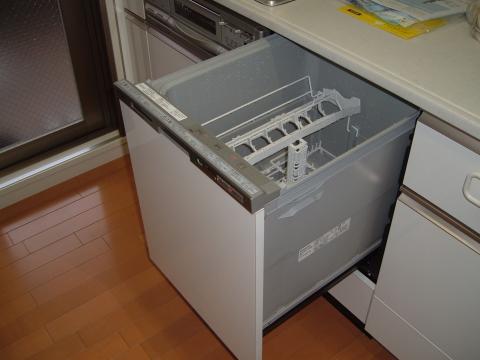 大阪府豊中市Ｆ様　ビルトイン食器洗い乾燥機工事