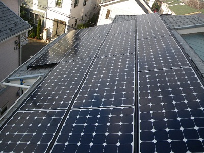 藤沢市　F様邸　東芝製太陽光発電システム施工