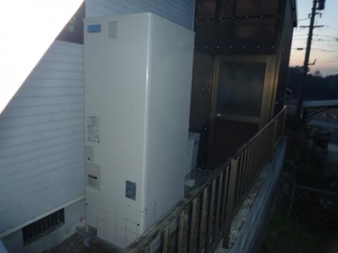 山口県周南市H様邸　エコキュート