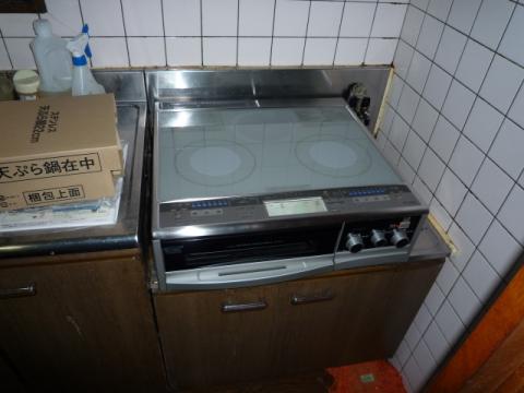 山口県周南市H様邸　IHクッキングヒーター