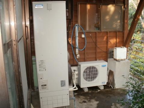 長崎県島原市S様邸　エコキュート