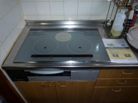 熊本県熊本市Y様邸　IHクッキングヒーター