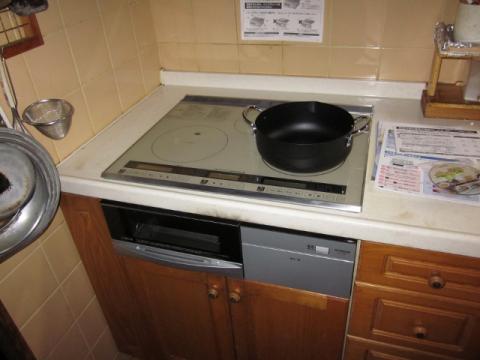 長崎県雲仙市I様邸　IHクッキングヒーター