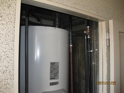 電気温水器取り換え工事