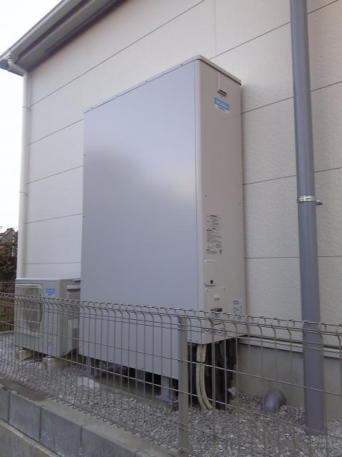 東京都青梅市K様邸《エコキュート設置》