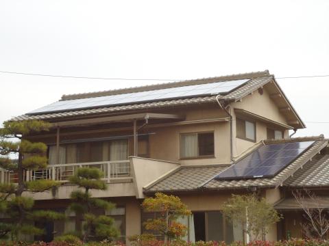 福山市曙町Ｓ様邸　太陽光発電