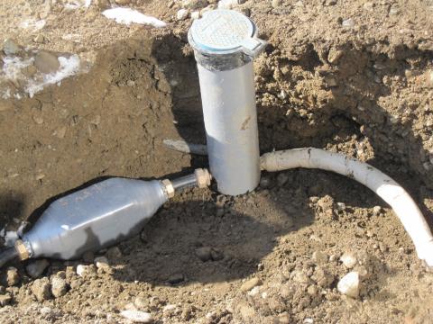 新築へ取付ます【長野県長野市ダイポール取付】【長野県長野市電気工事】【長野県長野市オール電化工事】【街の電気工事屋さん】エコ電化ＪＰ【大光電気商会】