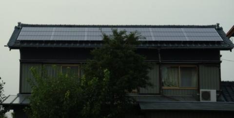 一宮市Ｙ様邸太陽光発電設置しました