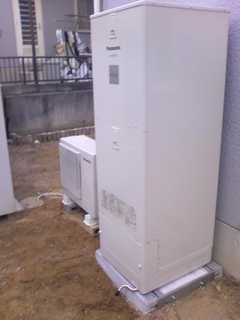 兵庫県三木市Ｎ様邸パワフル高圧エコキュート