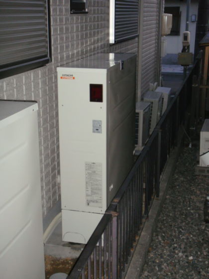 エコキュート設置しました