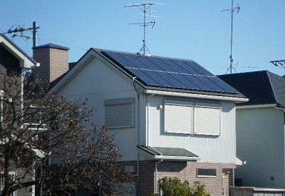 相模原市　S様邸　ｻﾝﾖｰ製太陽光電システム導入
