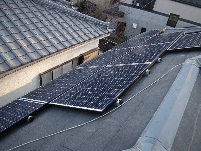 海老名市　H様邸　ｻﾝﾖｰ製太陽光発電システム導入
