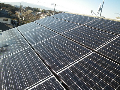藤沢市　A様邸　ｻﾝﾖｰ製太陽光発電システム導入