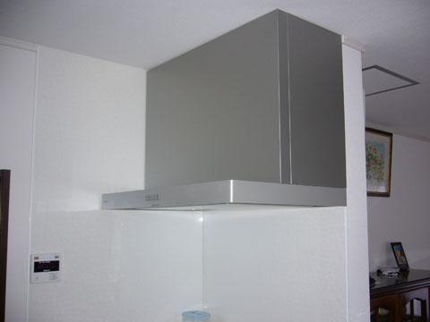 広島市Sさま邸レンジフード取替え工事