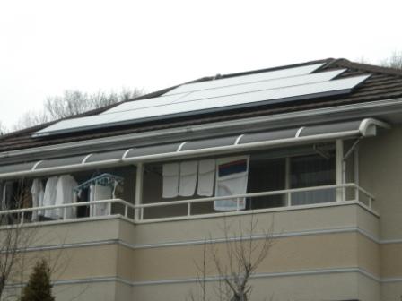 八王子市城山手に長州産業太陽光発電竣工で〜す　!!