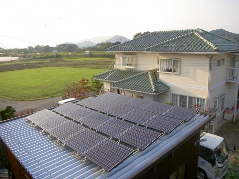 京都府綾部市　I様邸　太陽光発電