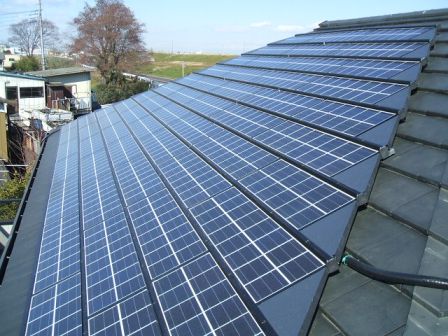 埼玉県志木市上宗岡　関根さま邸　 太陽光発電・オール電化工事