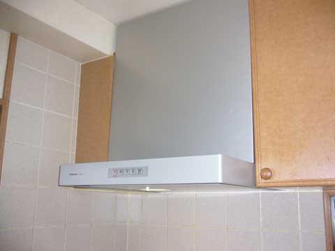 広島県安芸郡Yさま邸レンジフード取替え工事