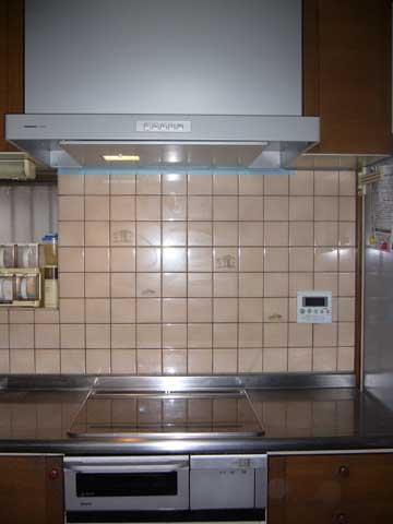 広島市Ｈさま邸レンジフード取替え工事