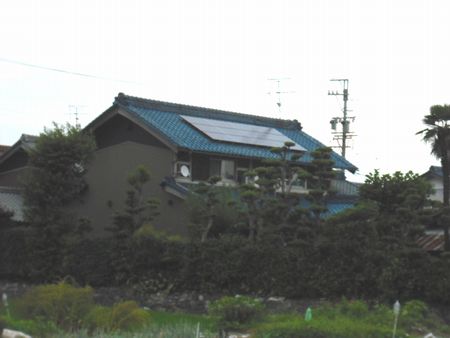 岐阜県　サンヨー太陽光発電システム　HIT設置
