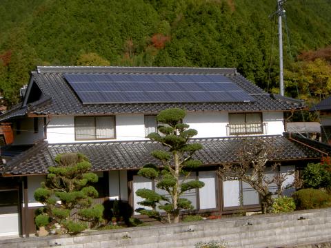 兵庫県丹波市O様邸太陽光発電