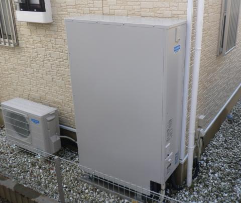 茨城県常総市A様邸《エコキュート設置》