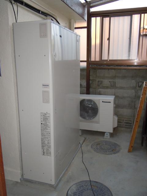 エコキュート設置（ガス併用）