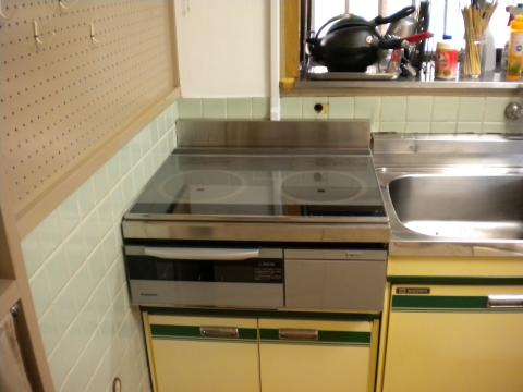 奥さん念願ＩＨクッキングヒーター