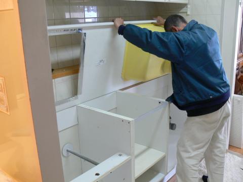 キッチン天板入れ替え工事