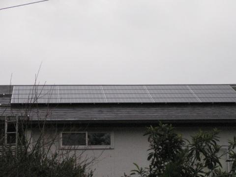 長岡市S様邸太陽光システム