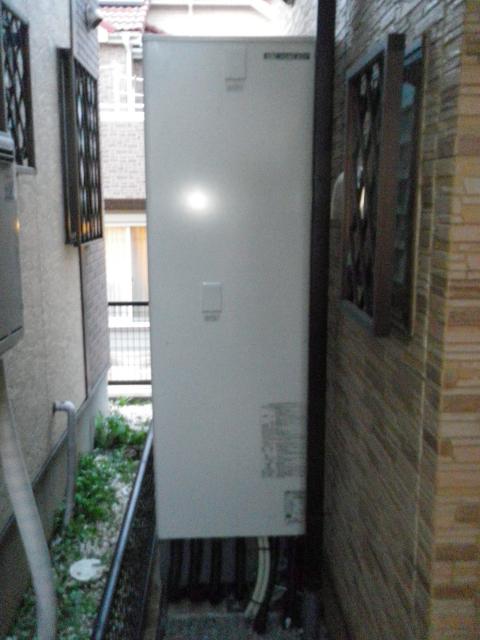 千葉県柏市Ｓ様邸《エコキュート設置》