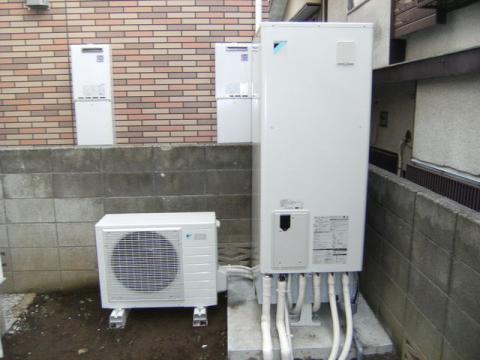 東京都三鷹市B様邸　エコキュート