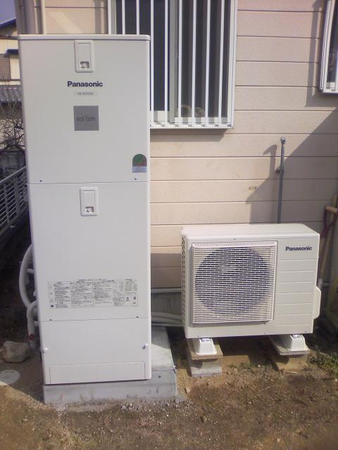 兵庫県三木市Ｍ様邸エコキュート