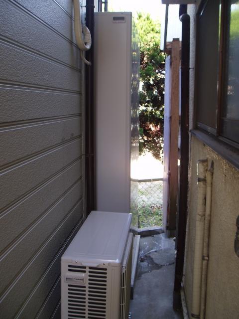 生駒市N様邸オール電化工事完了。