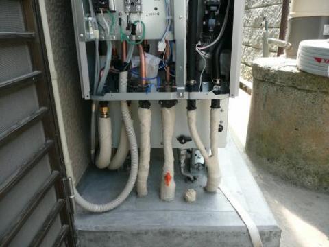 菊川市Ａ様邸　オール電化工事　エコキュート